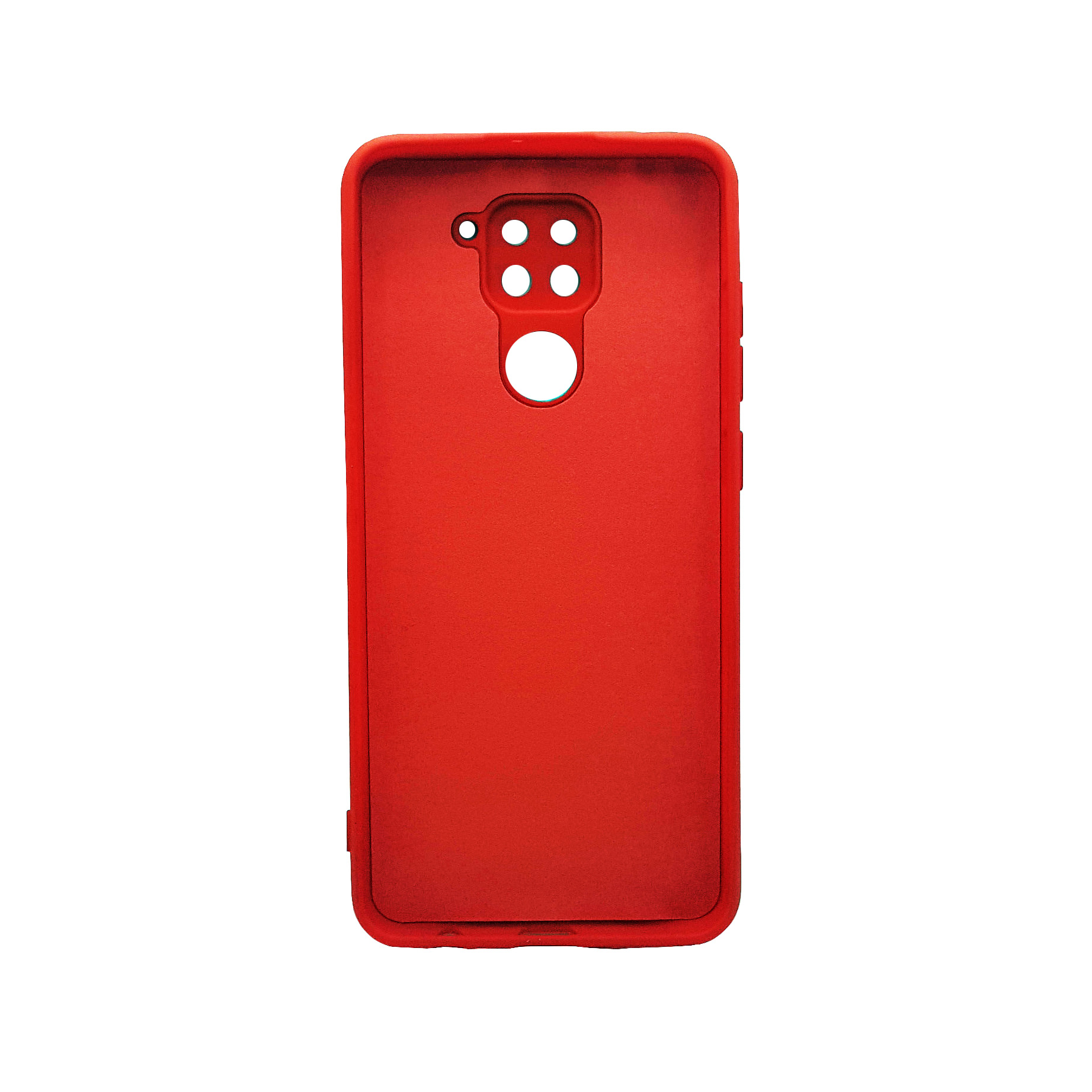 Protectores para celular  para Xiaomi  Redmi Note 9 Funda de tpu con felpa Rojo
